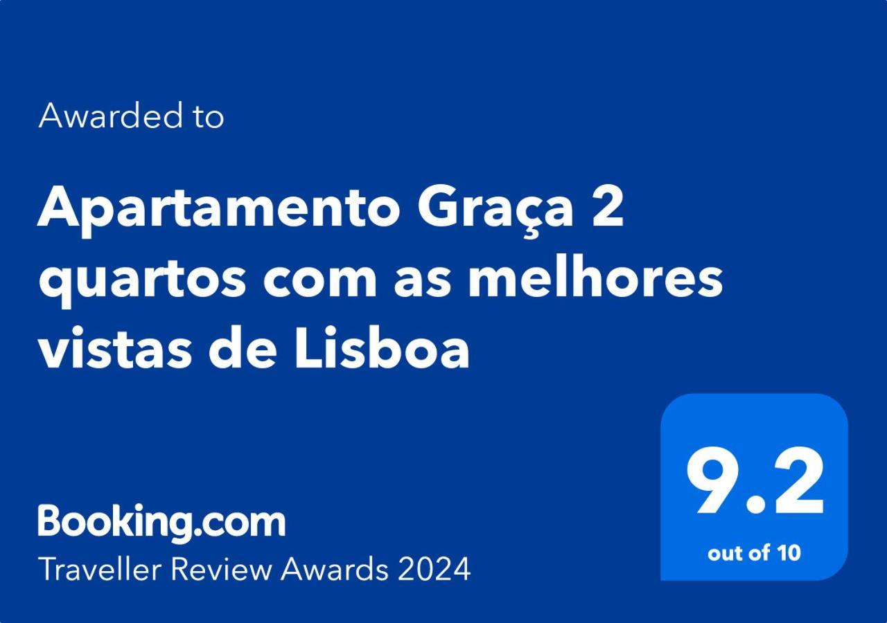 Apartamento Graca 2 Quartos Com As Melhores Vistas De Lisboa Apartment Bagian luar foto